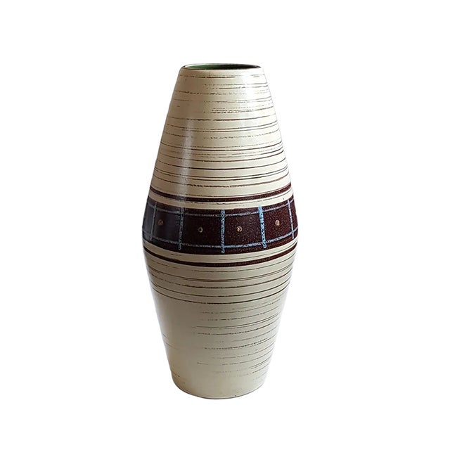 Mid-Century Vase from Scheurich, 1960s For Sale
