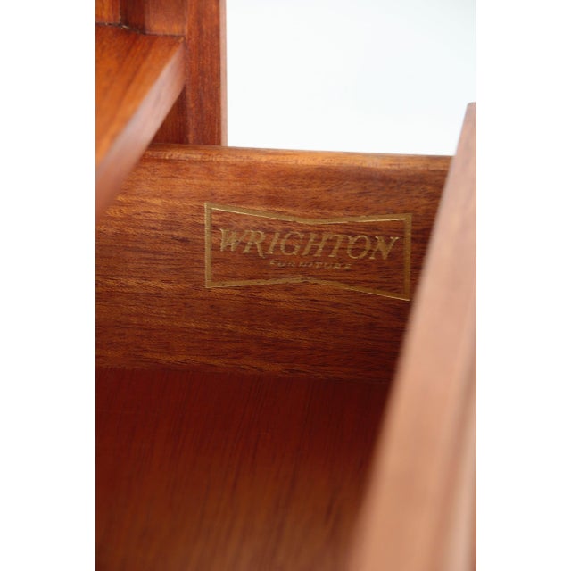 Wood Vintage Teak Dressing Table from Wrighton, 1960s For Sale - Image 7 of 18
