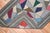 Early 21st Century Early 21st Century American Stained Glass Hooked Throw Rug - 2'2" x 4'4" For Sale - Image 5 of 18