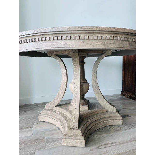 Restoration Hardware Round Dining Table | Chairish