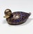 Blue Murano Glass Duck with Gold Leaf attributed to La Murrina, Italy, 1990s For Sale - Image 9 of 9