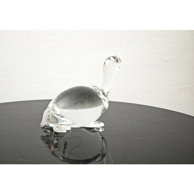 Glass Mid-Century Murano Clear Glass Sculpture by Vincenzo Nason, Italy 1970 For Sale - Image 7 of 16