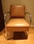 MCM Chrome & Vinyl Royal Metal Manufacturing Company. This Mid-century set of two armchairs features chromed, round...