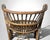 Brown Danish Organic Modern Rattan Lounge Chair in the Style of Viggo Boesen For Sale - Image 8 of 17
