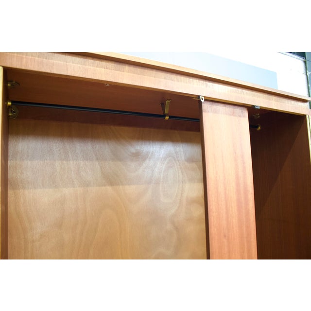 Brown Mid-Century Teak Wardrobe from Stonehill, 1960s For Sale - Image 8 of 12