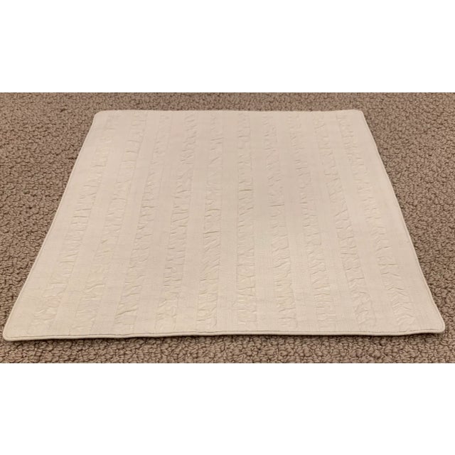 1990s Vintage Handmade Embroidered Pillow Cover For Sale - Image 5 of 7