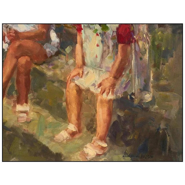 Figurative Late 20th Century Sisters, Louis Van Der Beesen For Sale - Image 3 of 4
