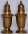 This is a nice pair of copper salt and pepper shakers with a brass finish. They are by Gorham Giftware and are marked L27....