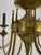 Art Deco Nine-Light Brass Chandelier, 1940s For Sale - Image 12 of 14