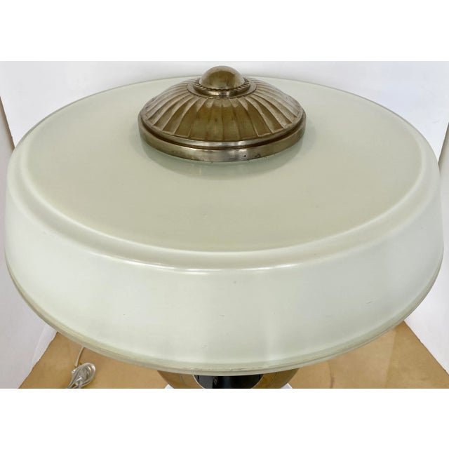 Massive Art Deco Table Lamp From 40's For Sale - Image 4 of 8