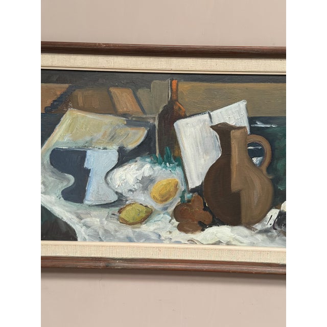 Inge Camill, Still Life, 1960s, Oil on Canvas, Framed For Sale - Image 10 of 14