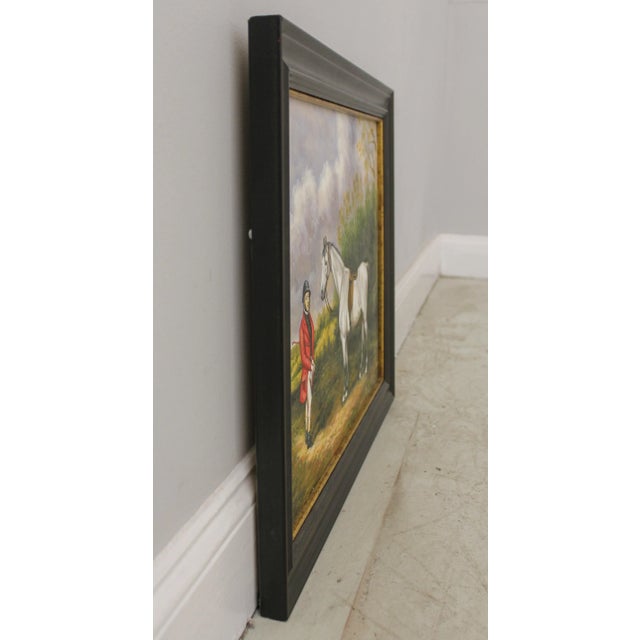Age: Approx: 20 Years Old Details: Nice Black & Gold Frame Condition: Excellent Original Finish & Condition Size: 23w x 1d...