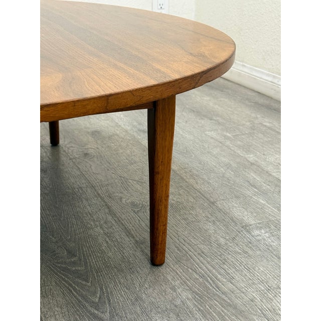 Brown Mid Century Modern Coffee Table For Sale - Image 8 of 10