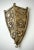 Beautifully gilded iron and parchment art deco style wall sconce by Paul Ferrante Los Angeles - ready to hardwire to your...
