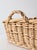 Vintage Wicker Gathering Basket With Handles For Sale - Image 6 of 13