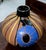 1930s Art Nouveau Spherical Ceramic Vase with Painted Decoration from Mael, 1930s For Sale - Image 5 of 7