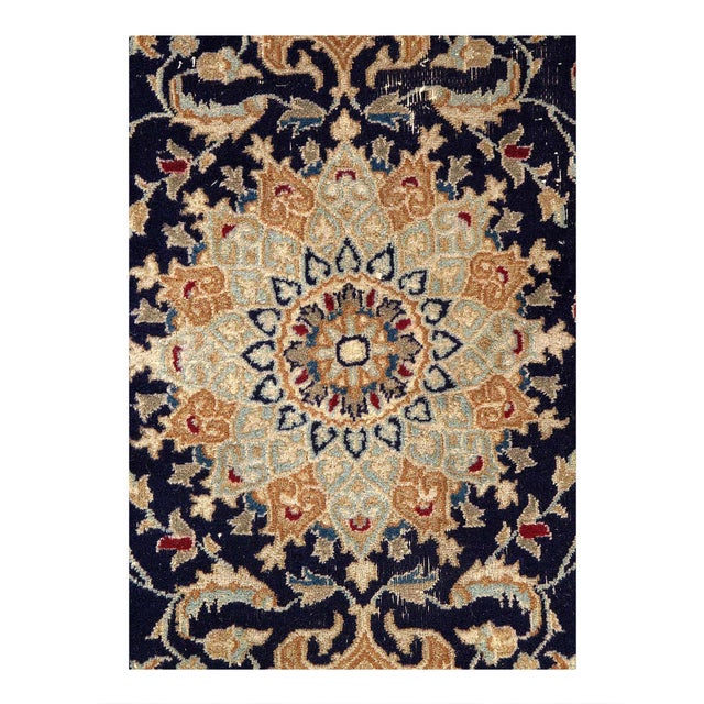 Breaking from the classical style of many vintage rugs produced around central Iran, Nain rugs became renowned for their...