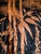 1970s Mid Century Modern French Chinoiserie Curtains -Drapes a Pair For Sale - Image 6 of 11