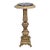 Antique Rococo Revival Style Bronze and Marble Pedestal Stand For Sale