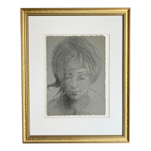 Portrait of a Girl by Robert Baxter Lithograph Editions Press