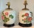 Pair of Chinese Famille Rose Chinoiserie Porcelain Handpainted Ginger Jar Table Lamps, Pink and Green Floral With Birds and Calligraphy For Sale - Image 14 of 18