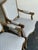 Vintage Louis XV Style Carved Wood Armchairs For Sale - Image 10 of 15
