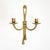 Vintage Brass Double Wall Candle Sconce, 1950s For Sale - Image 15 of 15