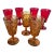 Late 20th Century Mid-Century Modern Glasses - Set of 7 For Sale