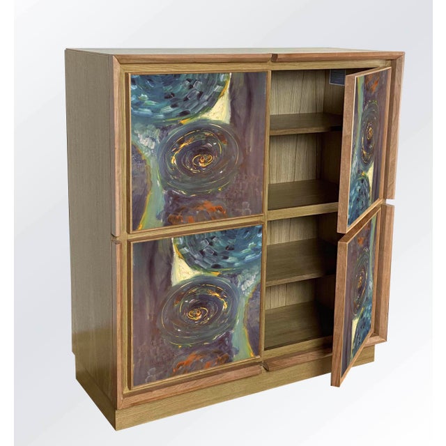 Abstract Seven Sideboard by Mascia Meccani for Meccani Design For Sale - Image 4 of 8