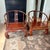 Pair of 19th Century Horseshoe Chairs For Sale - Image 11 of 11