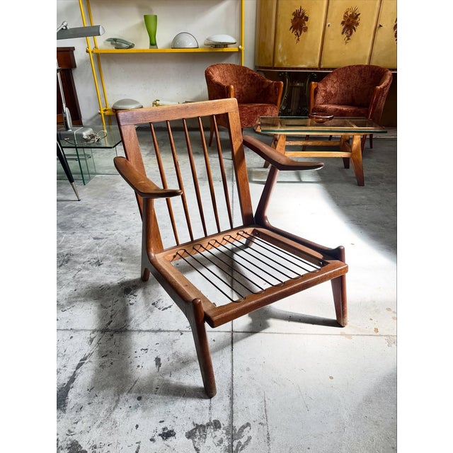 Poltrona Lounge Chair by H. Brockmann Petersen for Komfort, 1960s For Sale - Image 6 of 7
