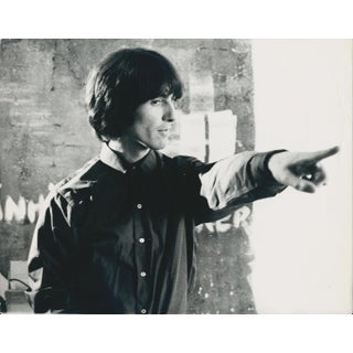 Henry Grossman, George Harrison, Black and White Photograph, 1970s For Sale