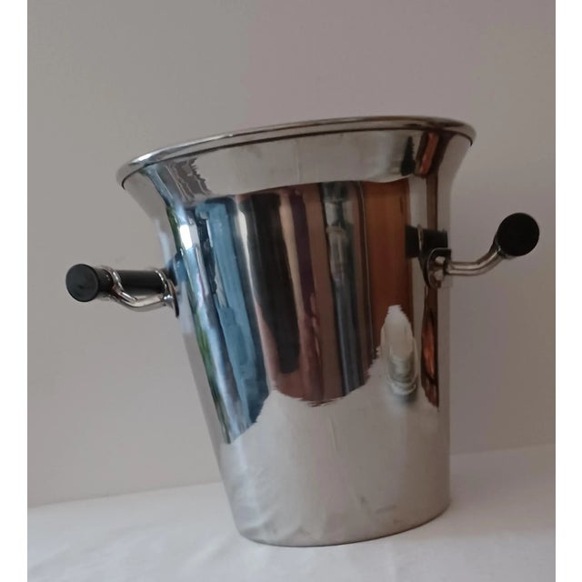 Mid 20th Century Mid-Century Modern Wazir Chand & Co. Ice Bucket For Sale - Image 5 of 6