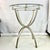 Metal Late 20th C. Contemporary Modern Aluminum Barstool-Height Dining Table For Sale - Image 7 of 14