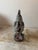 This vintage French cast concrete rooster sculpture is a beautifully aged decorative piece, ideal for both indoor and...