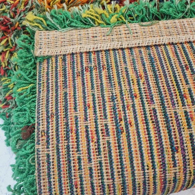 Cotton Picasso Rug, 1970s For Sale - Image 6 of 7