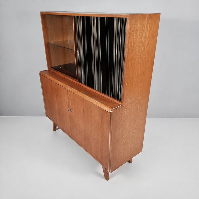 Vintage Display Cabinet by Hubert Nepozitek and Bohumil Landsman for Jitona, 1960s For Sale - Image 3 of 9