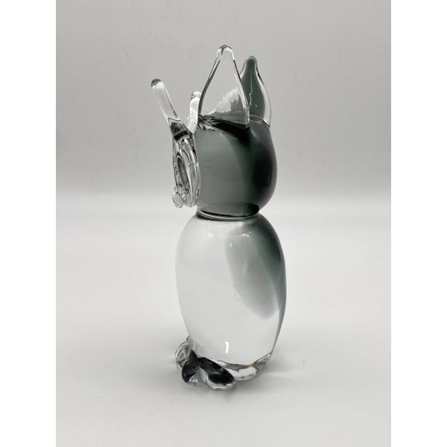 An animal figure *beautiful owl made of Murano glass *Design by Vincenzo Nason *the sticker is missing, as shown in the...