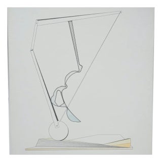 Nils Haglund, #020 Drawing, 1979, Pencil on Paper For Sale