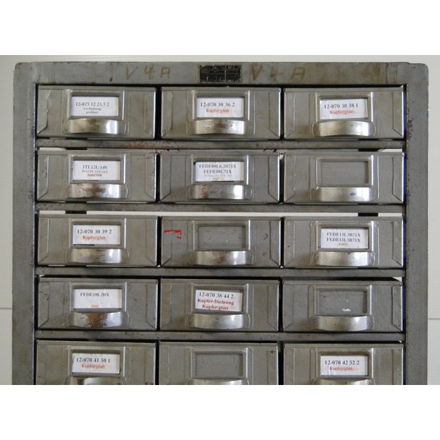Industrial Metal Workshop Drawer Cabinet by Bito, 1960s For Sale - Image 4 of 17
