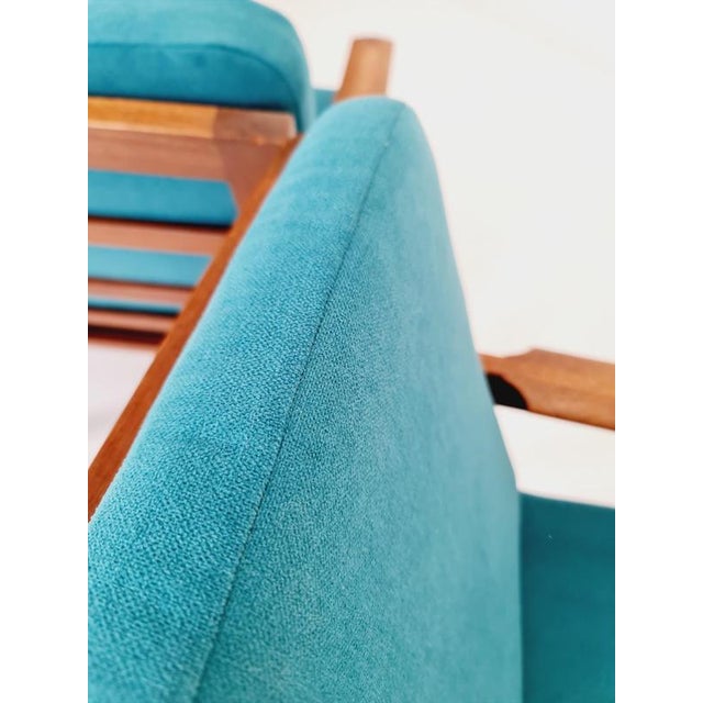 Mid-Century Modern Easy Lounge Chair by Illum Wikkelso for Niels Eilersen, 1960s For Sale - Image 6 of 11