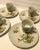 Mid 20th Century "Butterfly" Shafford Porcelain Tea Cups and Dessert Plates Set- 8 Pieces For Sale - Image 9 of 12