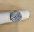 2.5 Carat Diamond Cluster Cocktail Ring 14 Karat White Gold 6.0 Grams Ring For Sale - Image 4 of 8