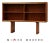 Teak Mid Century Modern Bookcase For Sale