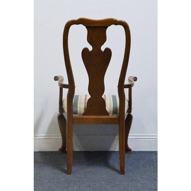 American Thomasville Furniture Fisher Park Collection Splat Back Dining Arm Chair 24921-812 For Sale - Image 3 of 7
