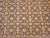 Vintage Persian Tabriz Rug, Hand-Knotted Wool, Allover Geometric Pattern, Navy & Tan, 9x11 For Sale - Image 11 of 15
