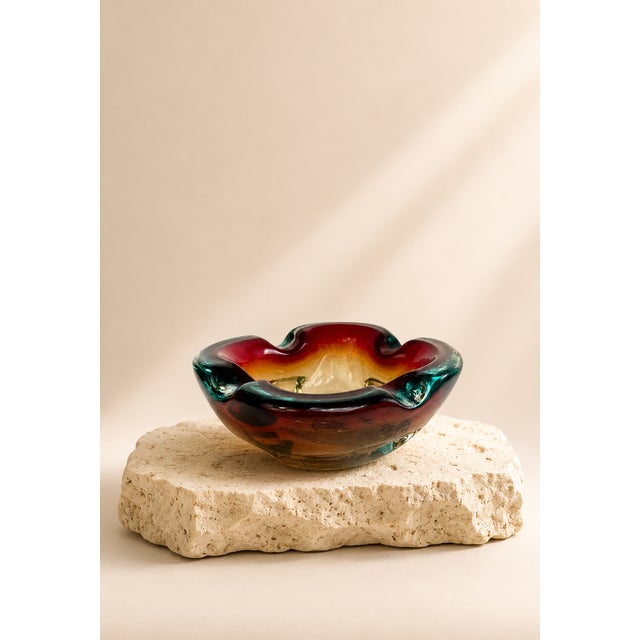 Vintage Murano Glass Ashtray, 1970s For Sale - Image 11 of 11