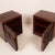 Mid-Century Gaetano Padouk Wood Nightstands by Luciano Frigerio for Frigerio, 1970s, Set of 2 For Sale - Image 12 of 18