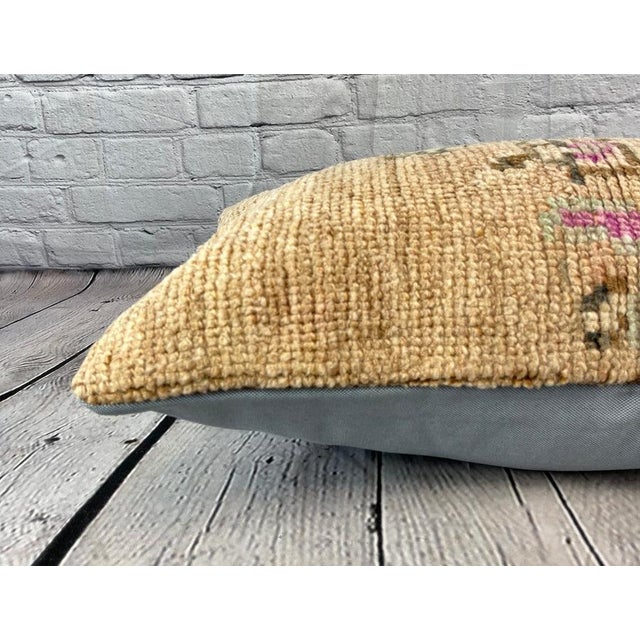 16 x 24 Rug Pillow Ottoman Legacy Turkish Pillow Cushion Cover For Sale - Image 4 of 4