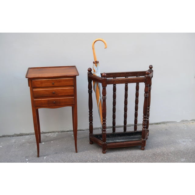 French Art Deco 1920 Umbrella Holder For Sale - Image 4 of 10